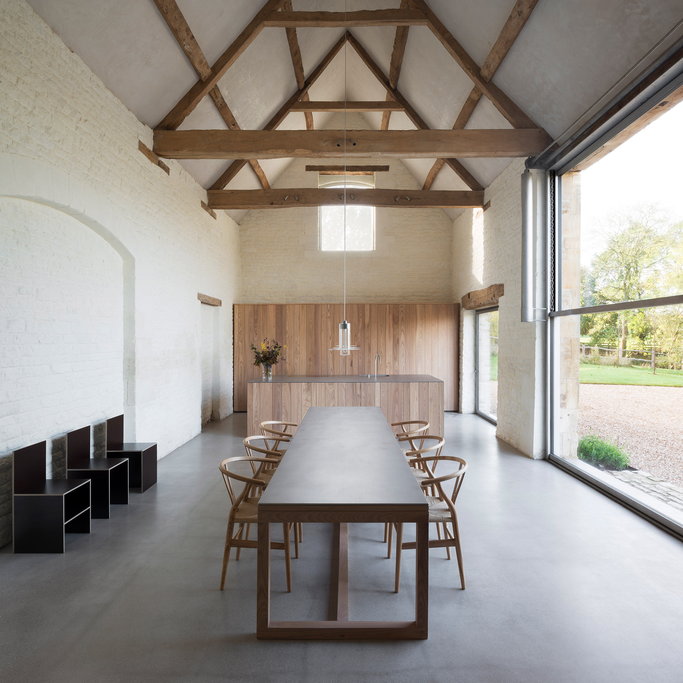 John Pawson Designs His Own Minimalist Rural Retreat Free Autocad Blocks Drawings Download