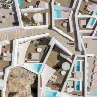 Saint Hotel in Santorini by Kapsimalis Architects