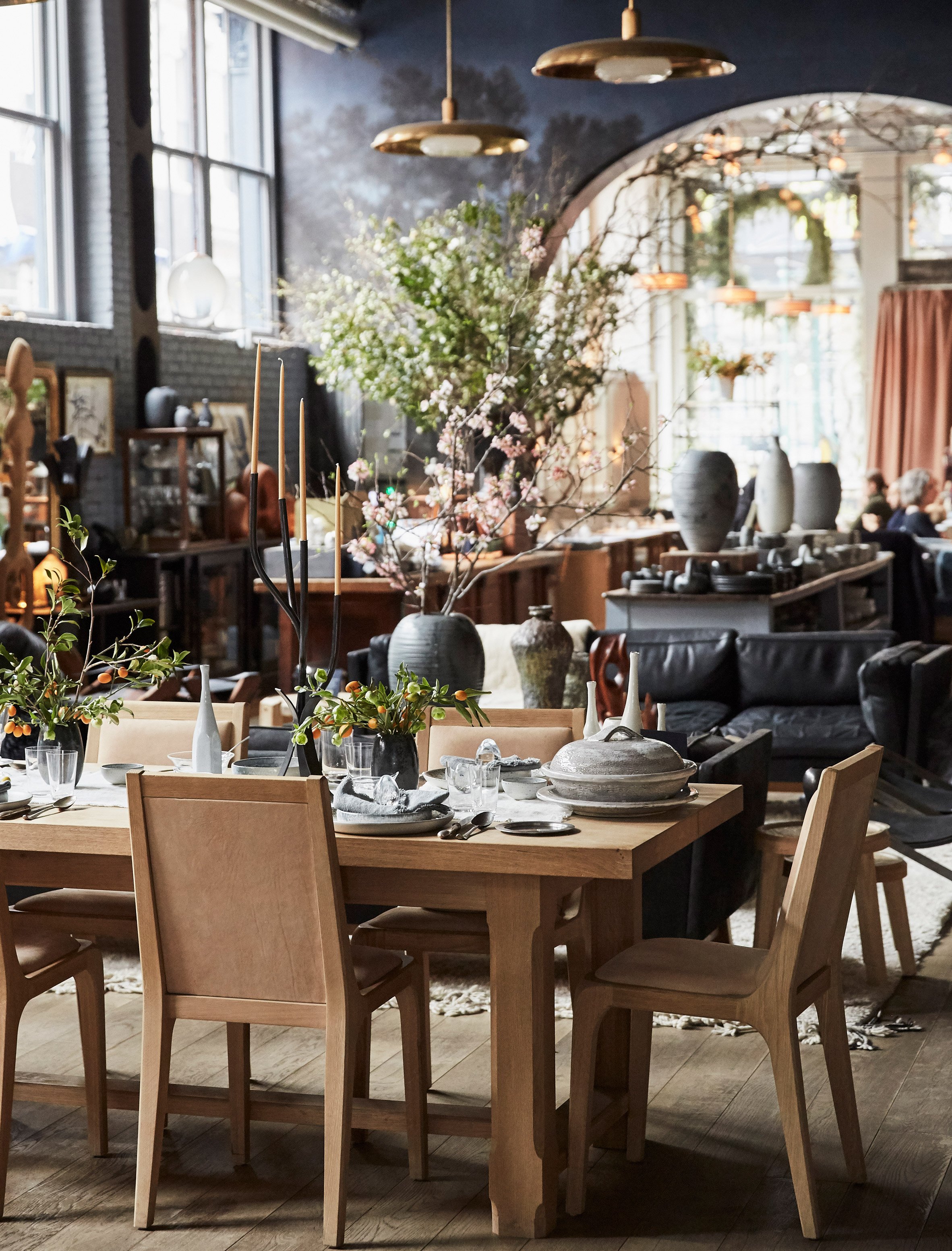 Roman and Williams Guild New York boasts florist, boutique and cafe