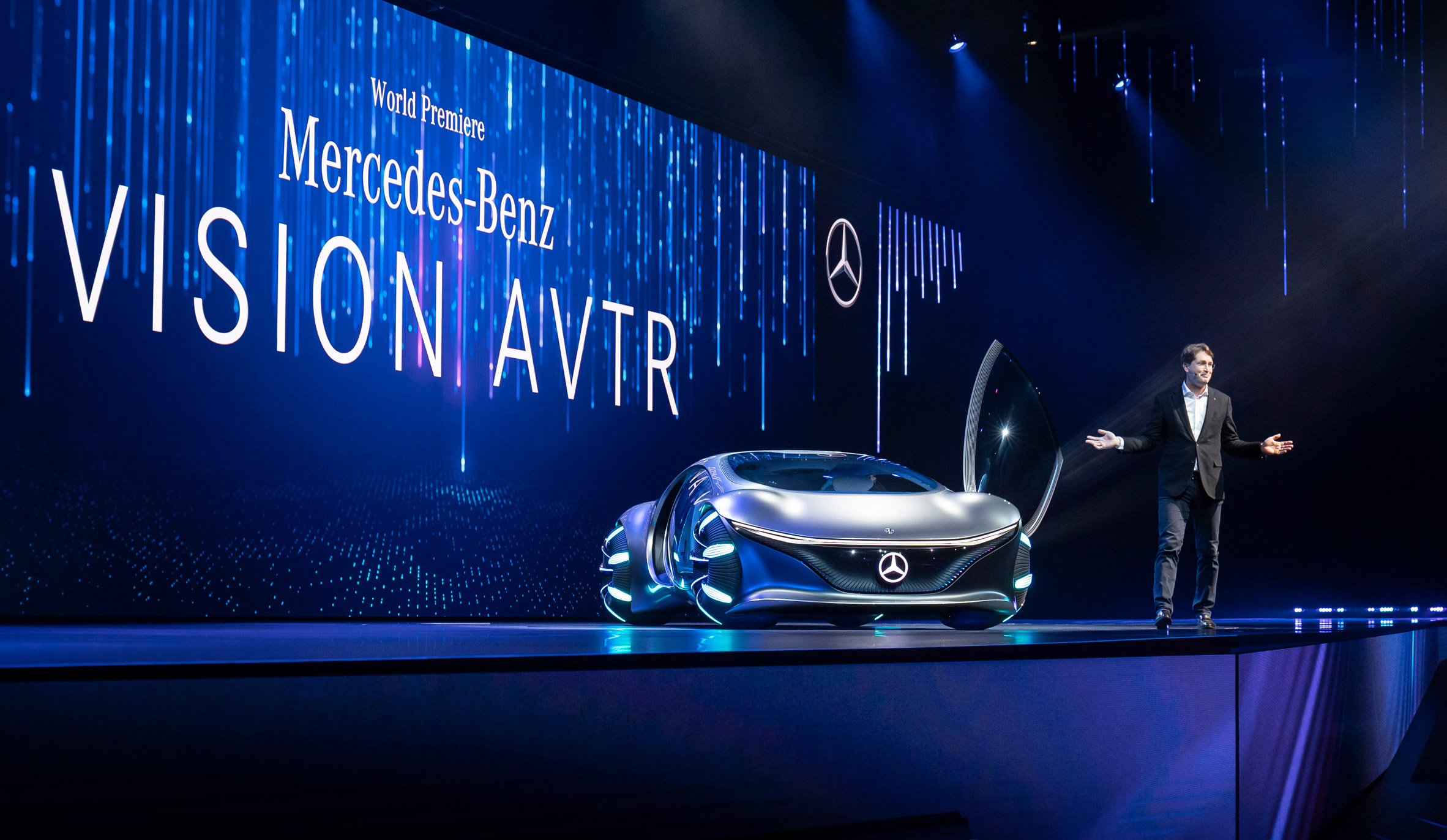 MercedesBenz Vision AVTR A Future Car Without a Steering Wheel