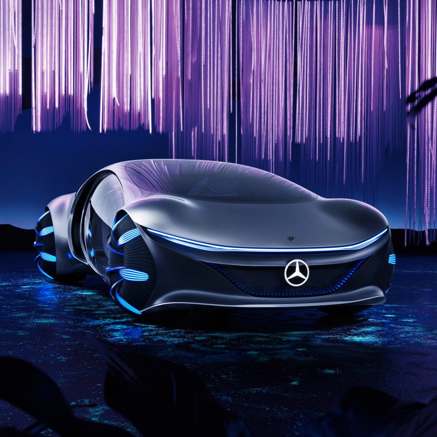 Mercedes-Benz unveils scale-covered concept car inspired by Avatar movie