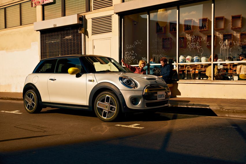The MINI Cooper SE is the brand's first all-electric car, designed in the style of MINI's iconic Cooper range.