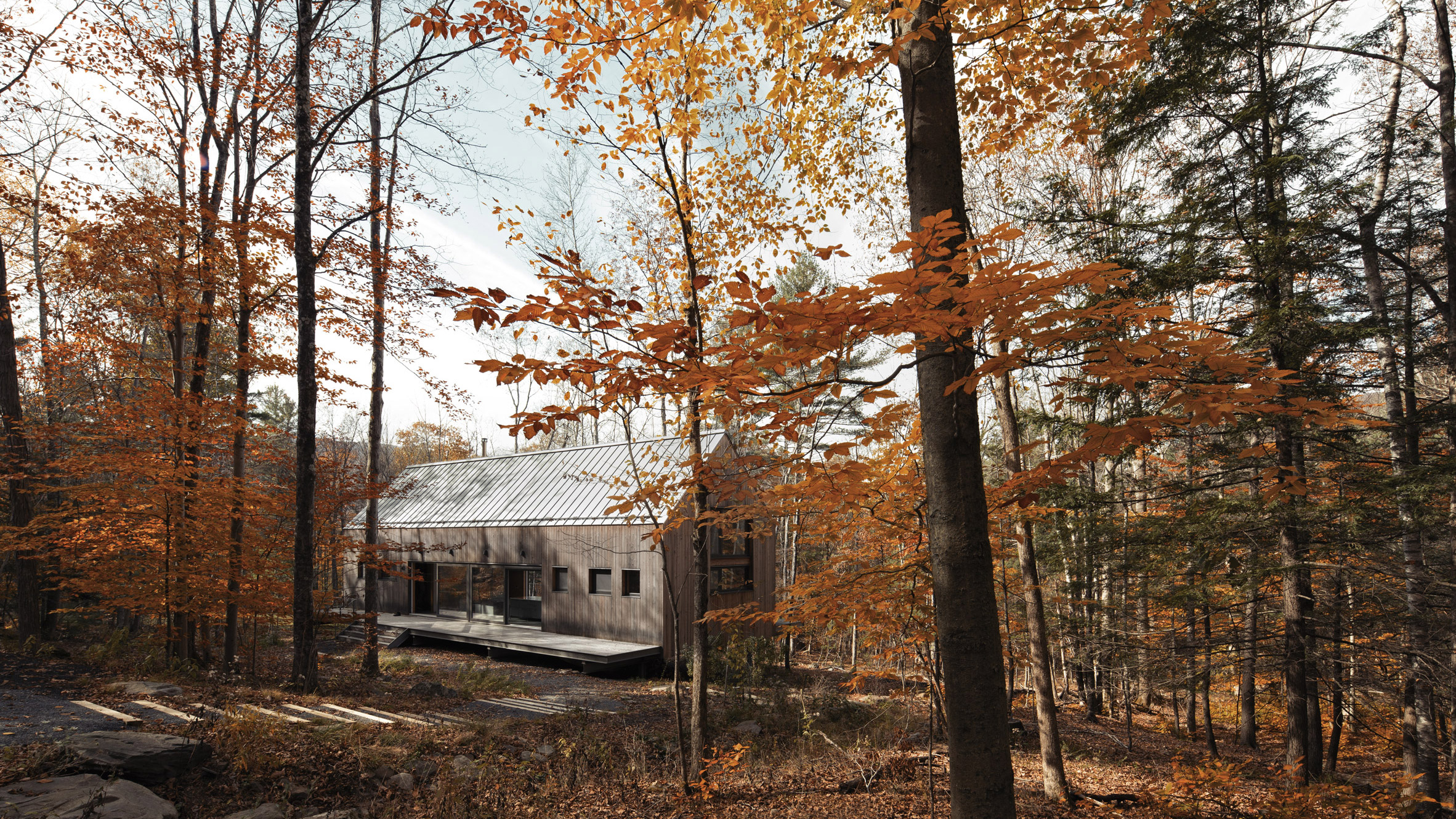 Manhattan Couple Builds Themselves Upstate New York Holiday Home