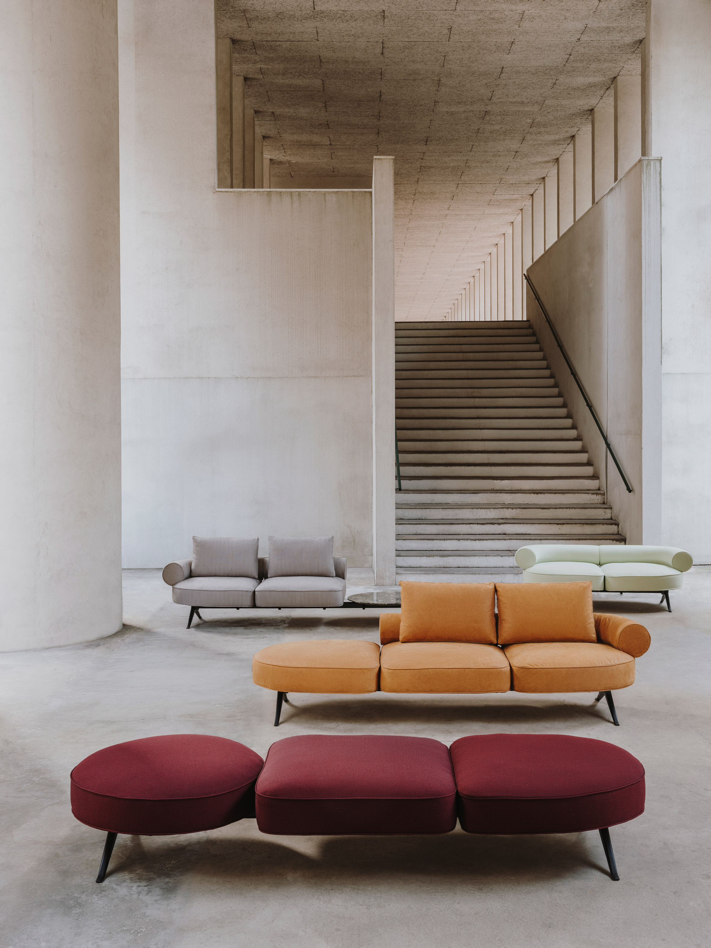 Sofas: Luizet by Luca Nichetto for La Manufacture