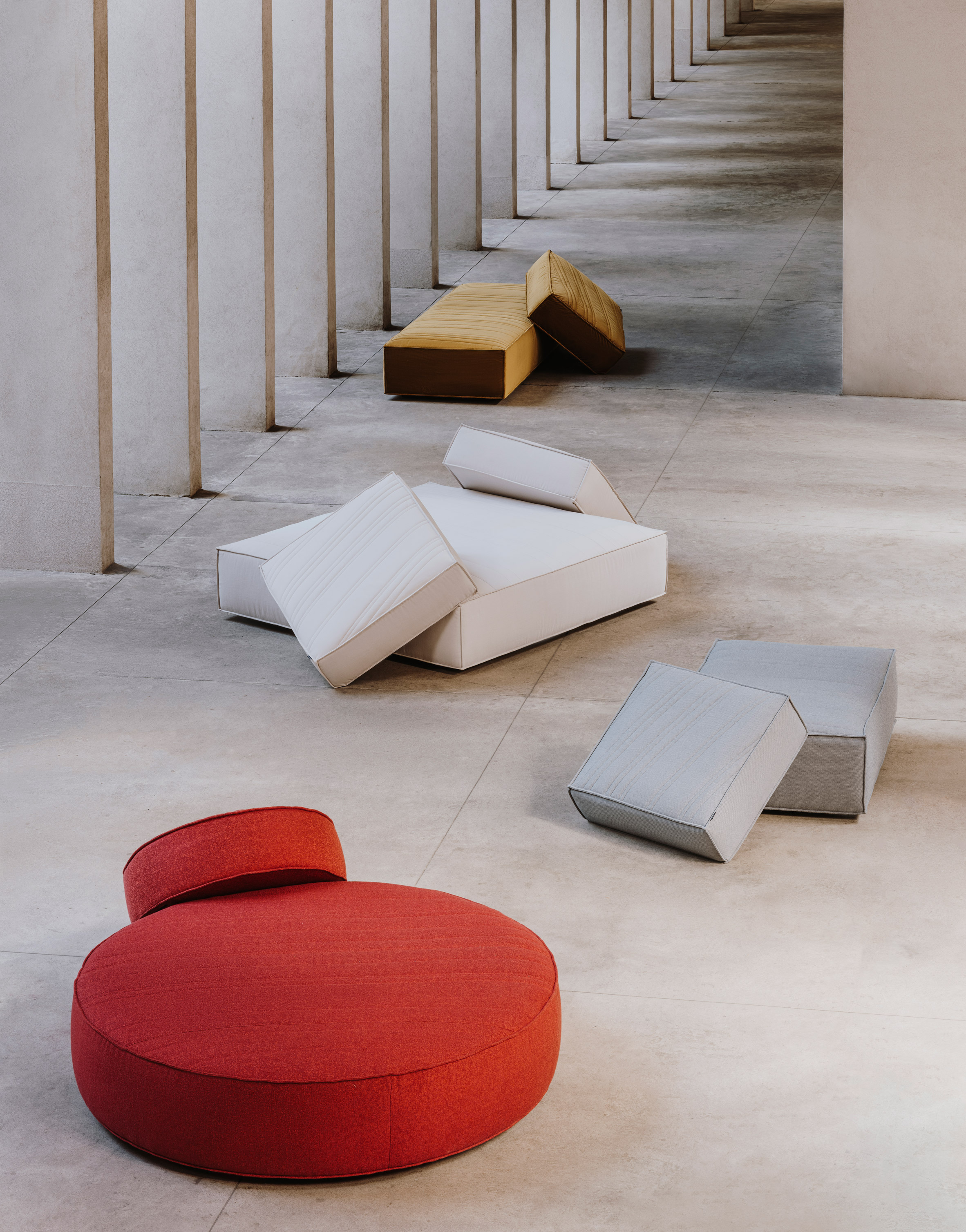 Sofas: Stack by Nendo for La Manufacture