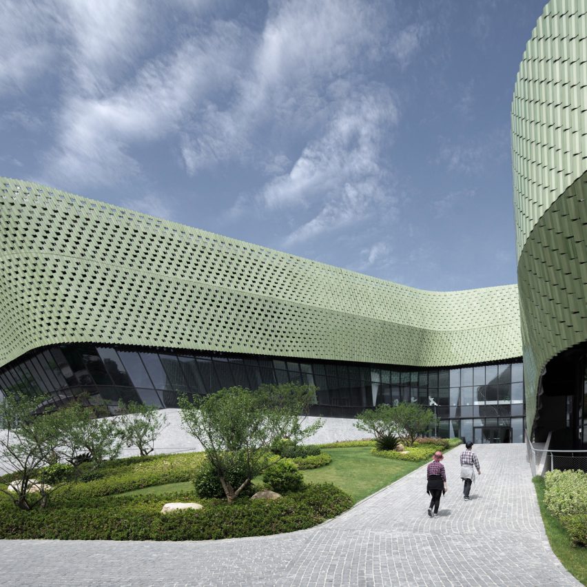 Ningbo Urban Planning Exhibition Center in China by Playze & Schmidhuber