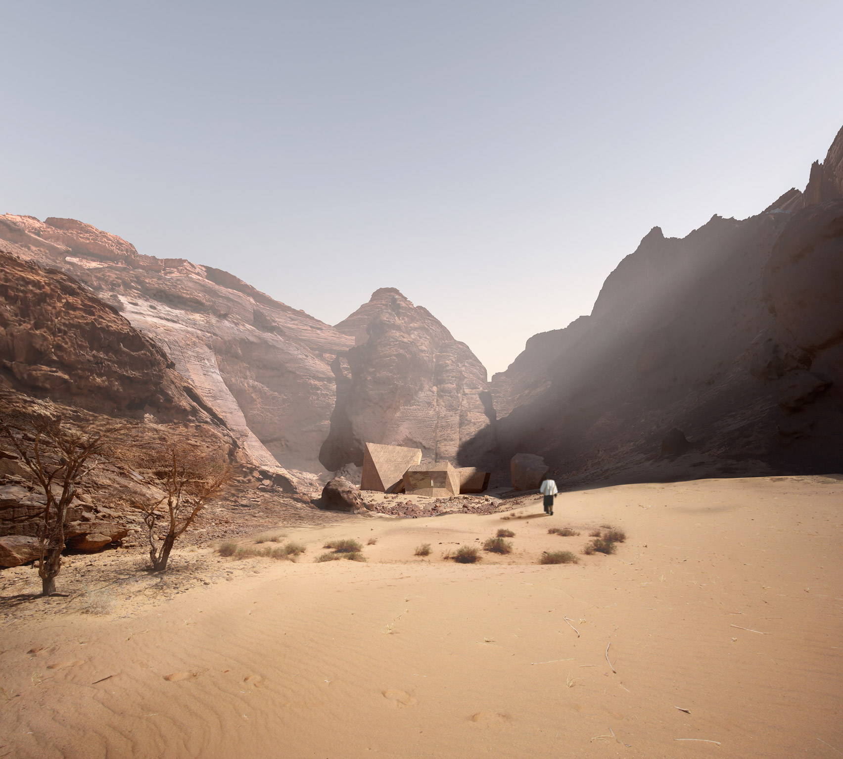 OnSITE wins contest to create Saudi Arabian desert dwelling in Al Ula