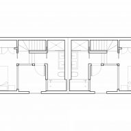 SemiSemi House by Peter McNeil and Clarissa Nam COMN Architects Second Floor Plan