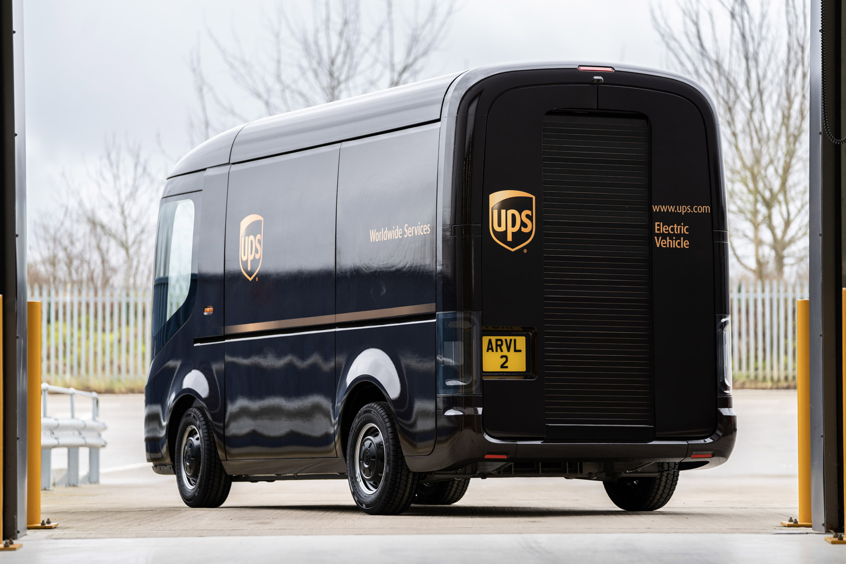 UPS vans by Arrival electric vehicles