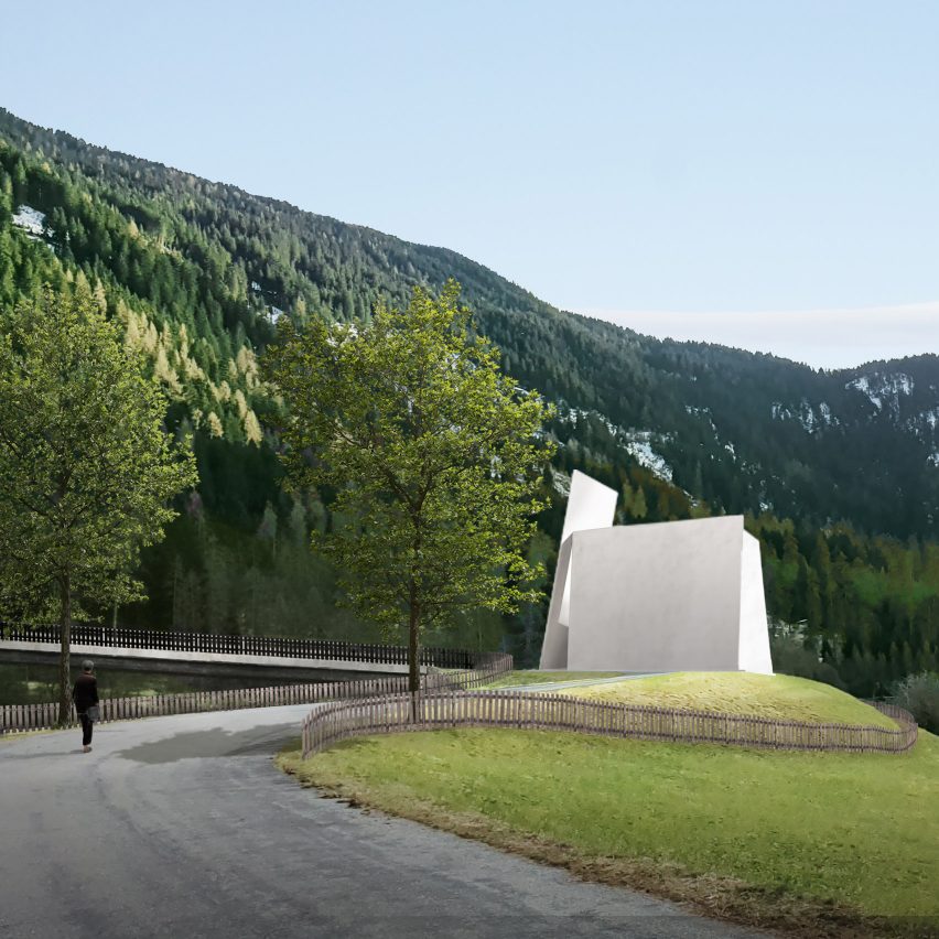 Herzog & de Meuron designs motorway chapel in Switzerland