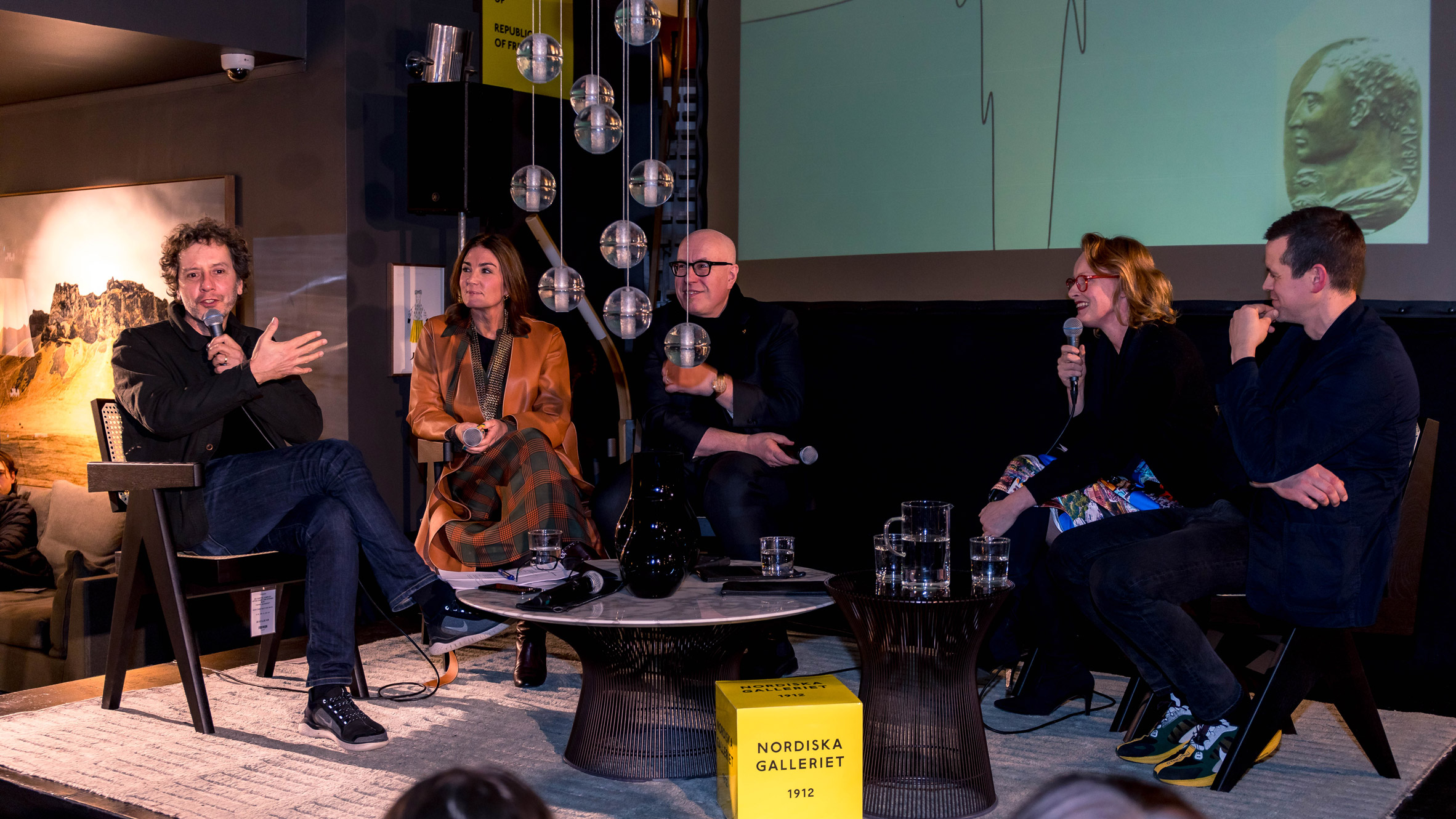 Alexandra Hagen of White Arkitekter on Dezeen's panel at Stockholm Design Week 2020