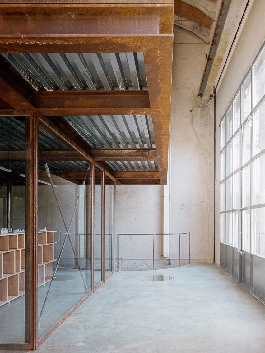 AMAA architecture studio in converted factory in Arzignano