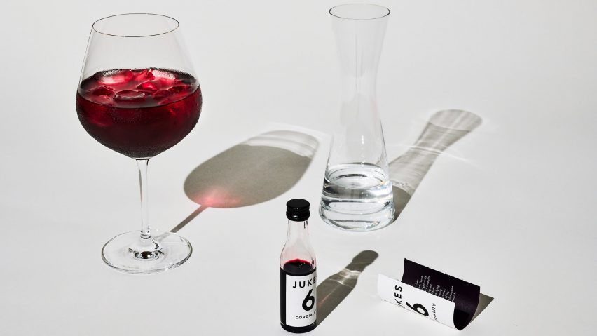 Barber and Osgerby create packaging for "adult cordial" Jukes Cordialities