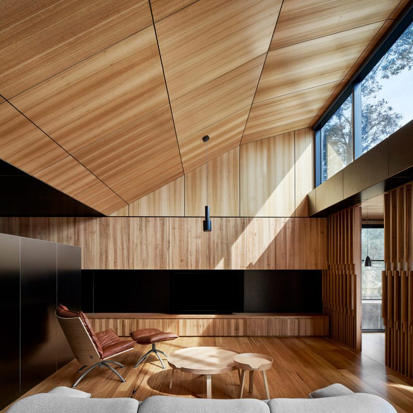 Branch Studio Architects uses skylights to bring light into Australian island house