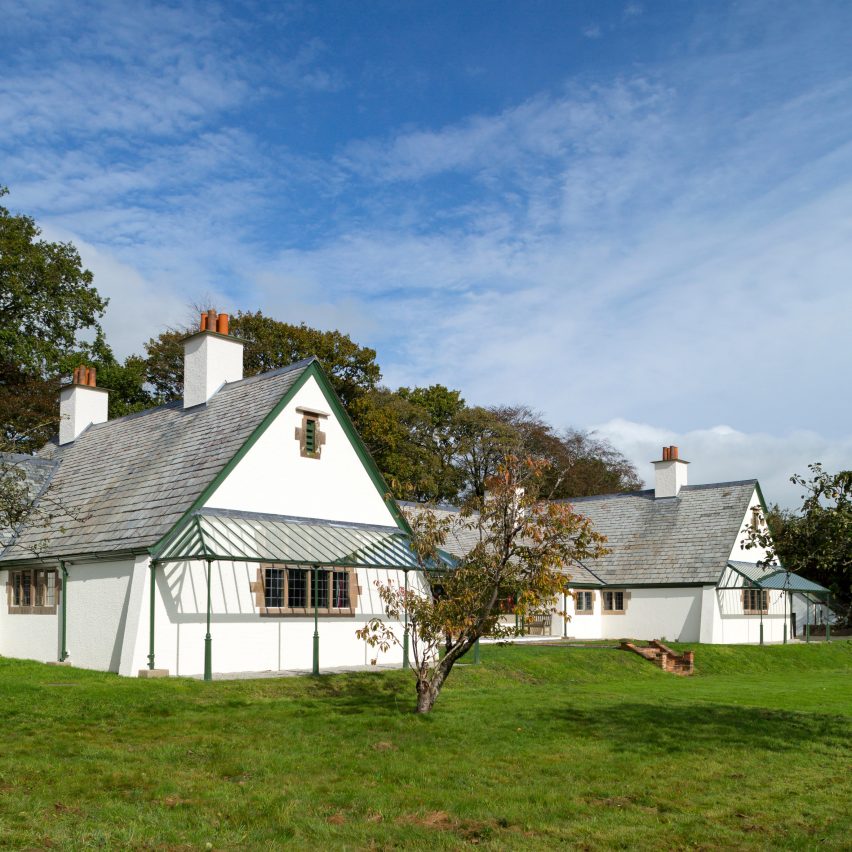 CFA Voysey's Winsford Cottage Hospital in Devon, UK, by Benjamin + Beauchamp Architects for the Landmark Trust