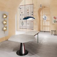 Doshi Levien recreates "abstract version" of its studio for Stockholm Furniture Fair pavilion