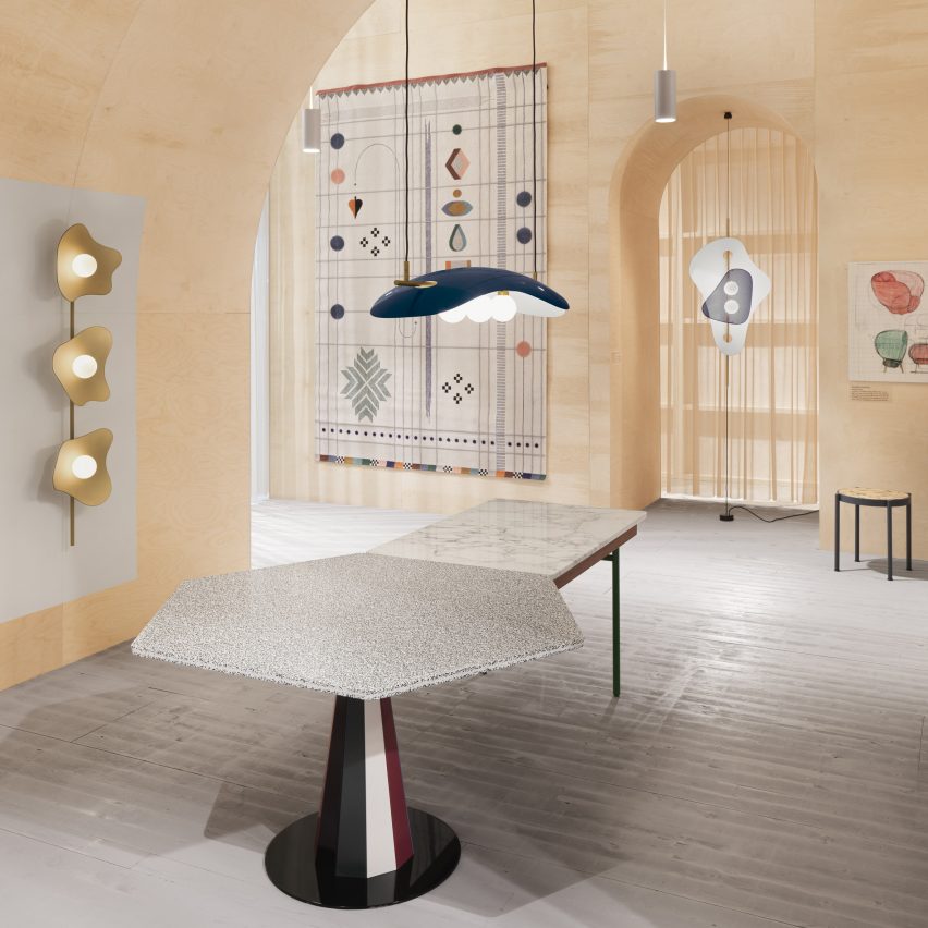 Doshi Levien recreates "abstract version" of its studio for Stockholm Furniture Fair pavilion