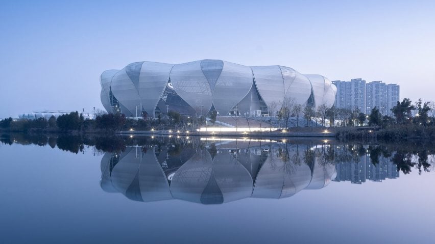 Hangzhou Olympic Sports Center by NBBJ in China