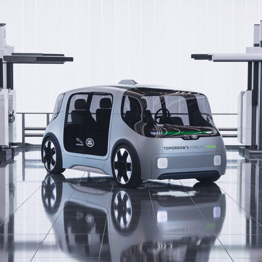 Jaguar Land Rover designs electric mobility platform for city environments