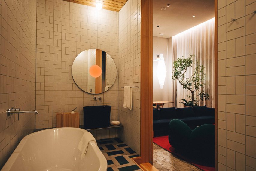 K5 Tokyo hotel by Claesson Koivisto Rune bathroom
