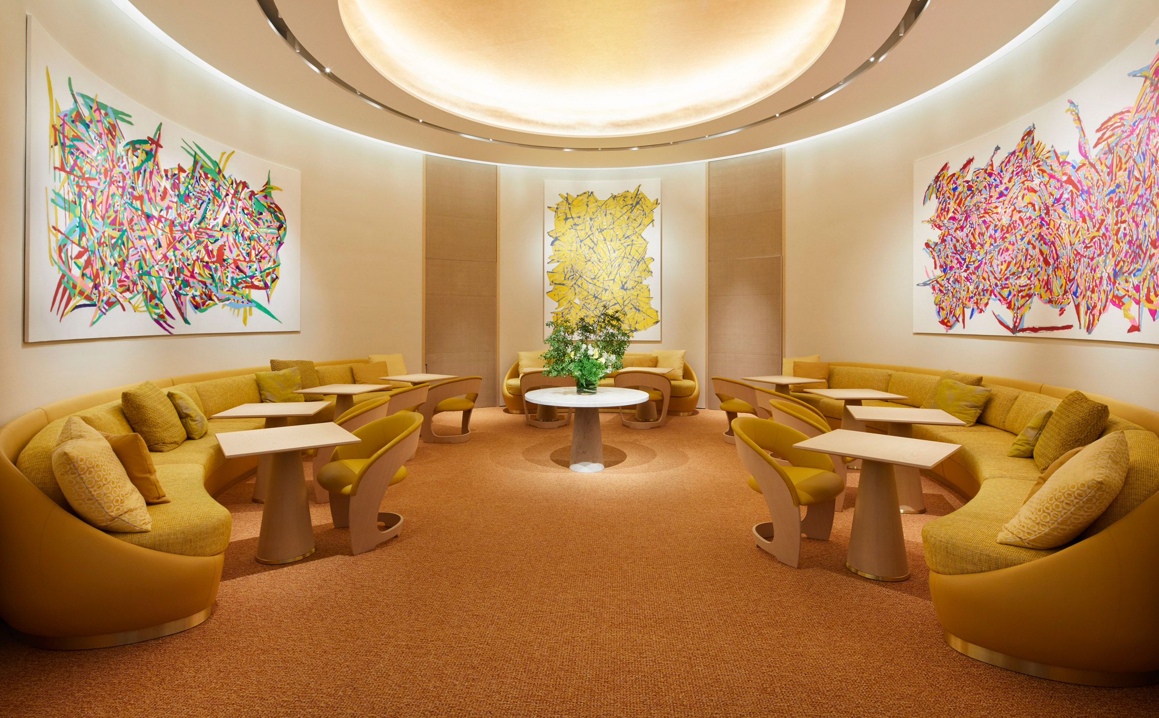 Le Cafe V inside Louis Vuitton's Osaka Midosuji store