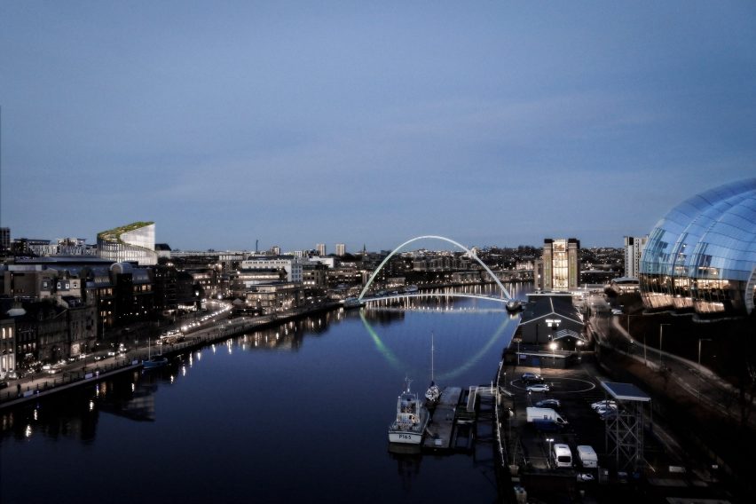 Visual of No 1 Quayside by BIG in Newcastle, UK