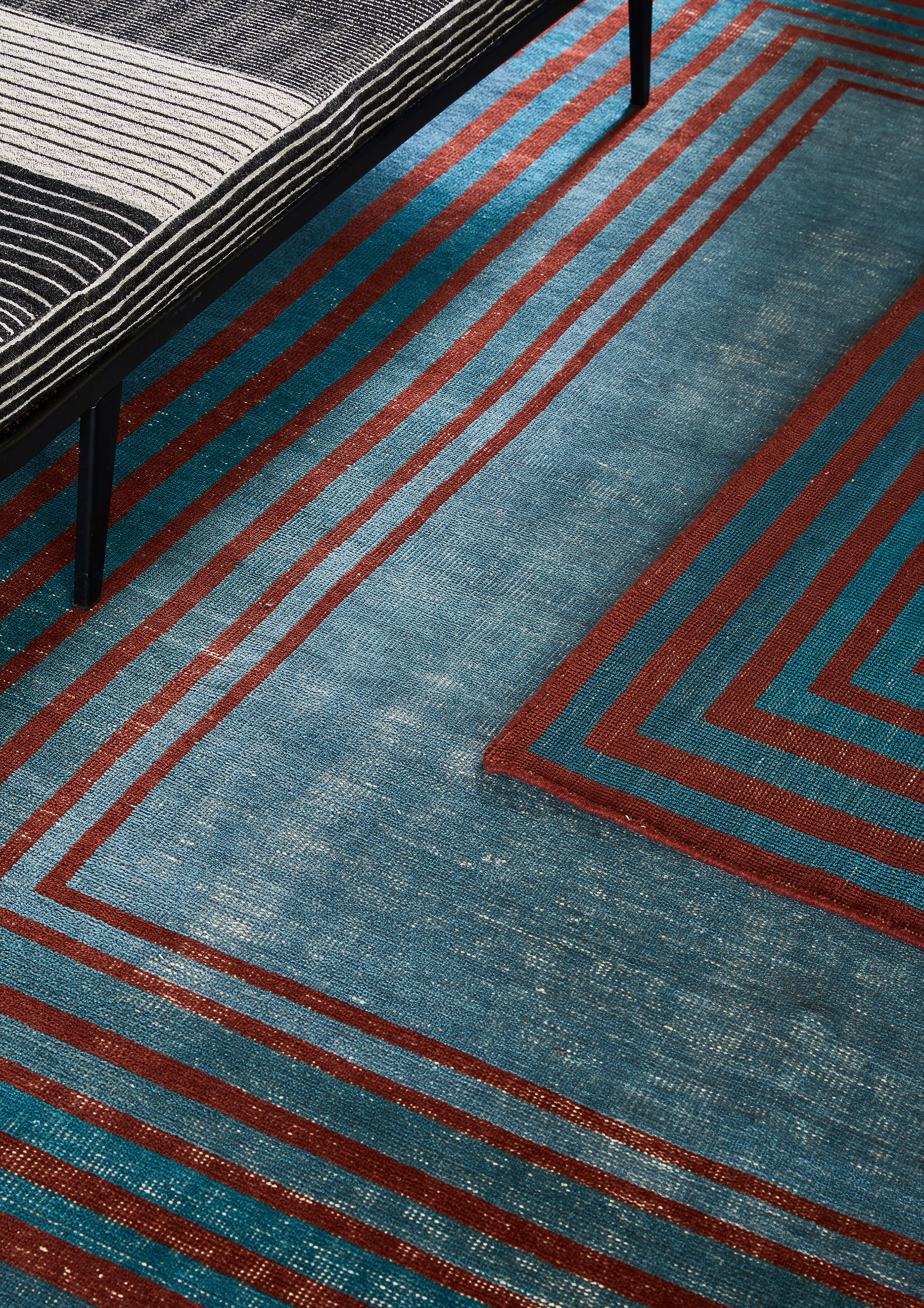Sebastian Wrong designs modular "community of rugs" for Floor_Story