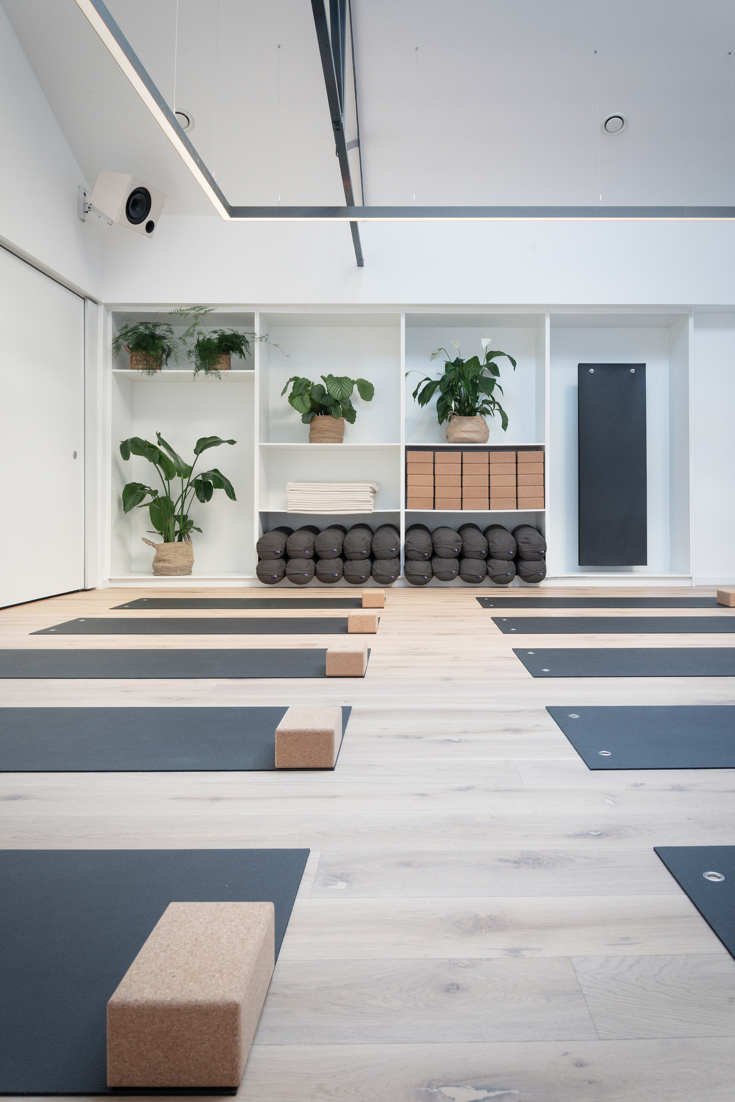 The Space Between yoga studio by Jordan Ralph Design