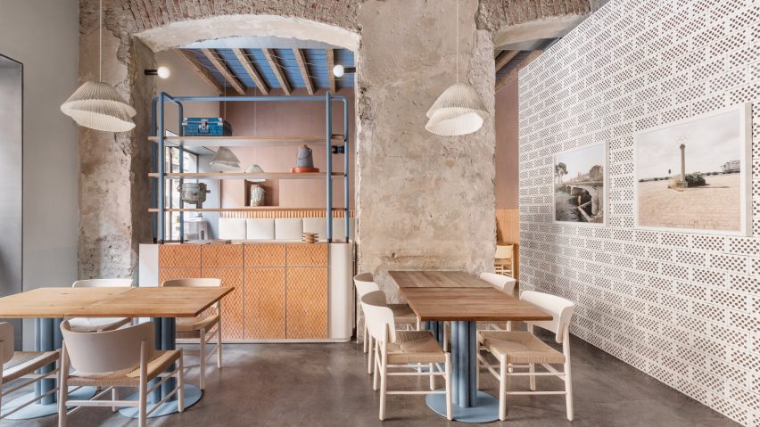 28 Posti restaurant designed by Cristina Celestino