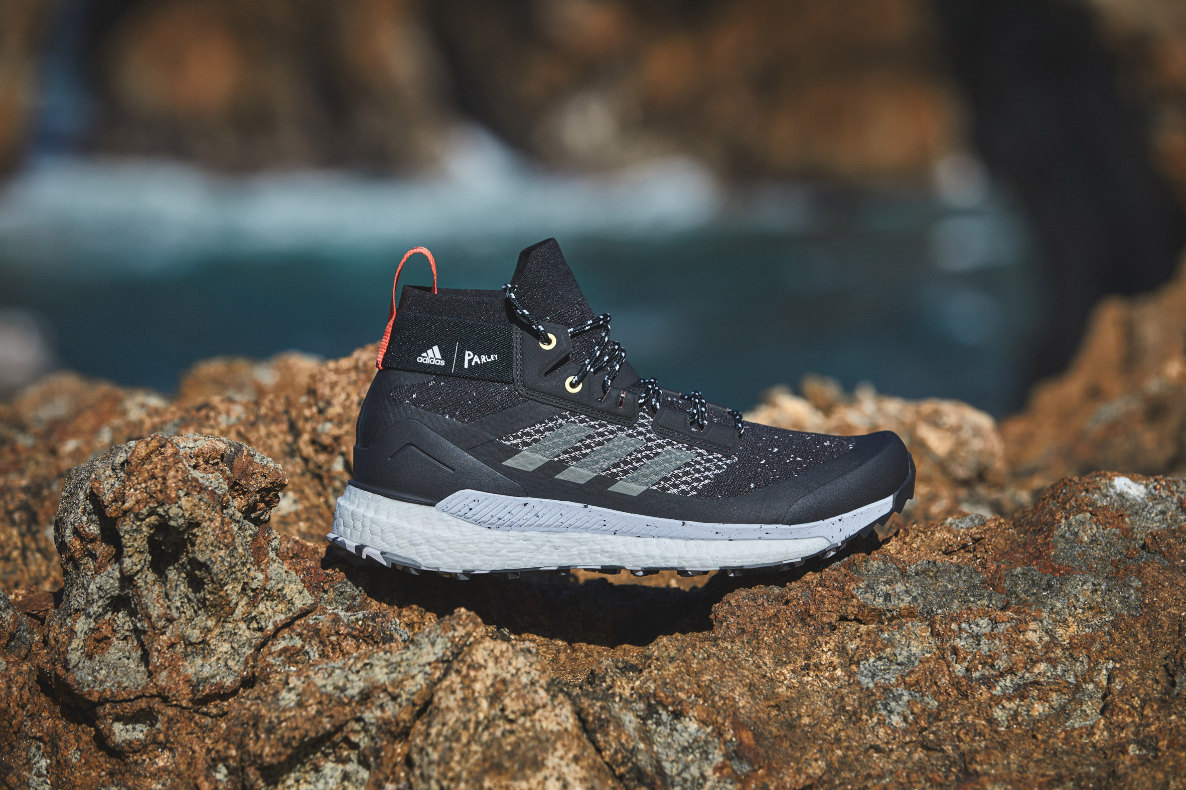 Adidas uses Parley ocean plastic for updated upper on its Terrex Free Hiker shoe