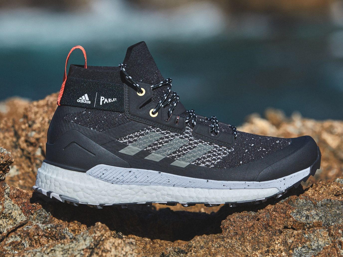 Adidas uses Parley ocean plastic for updated upper on its Terrex Free Hiker shoe
