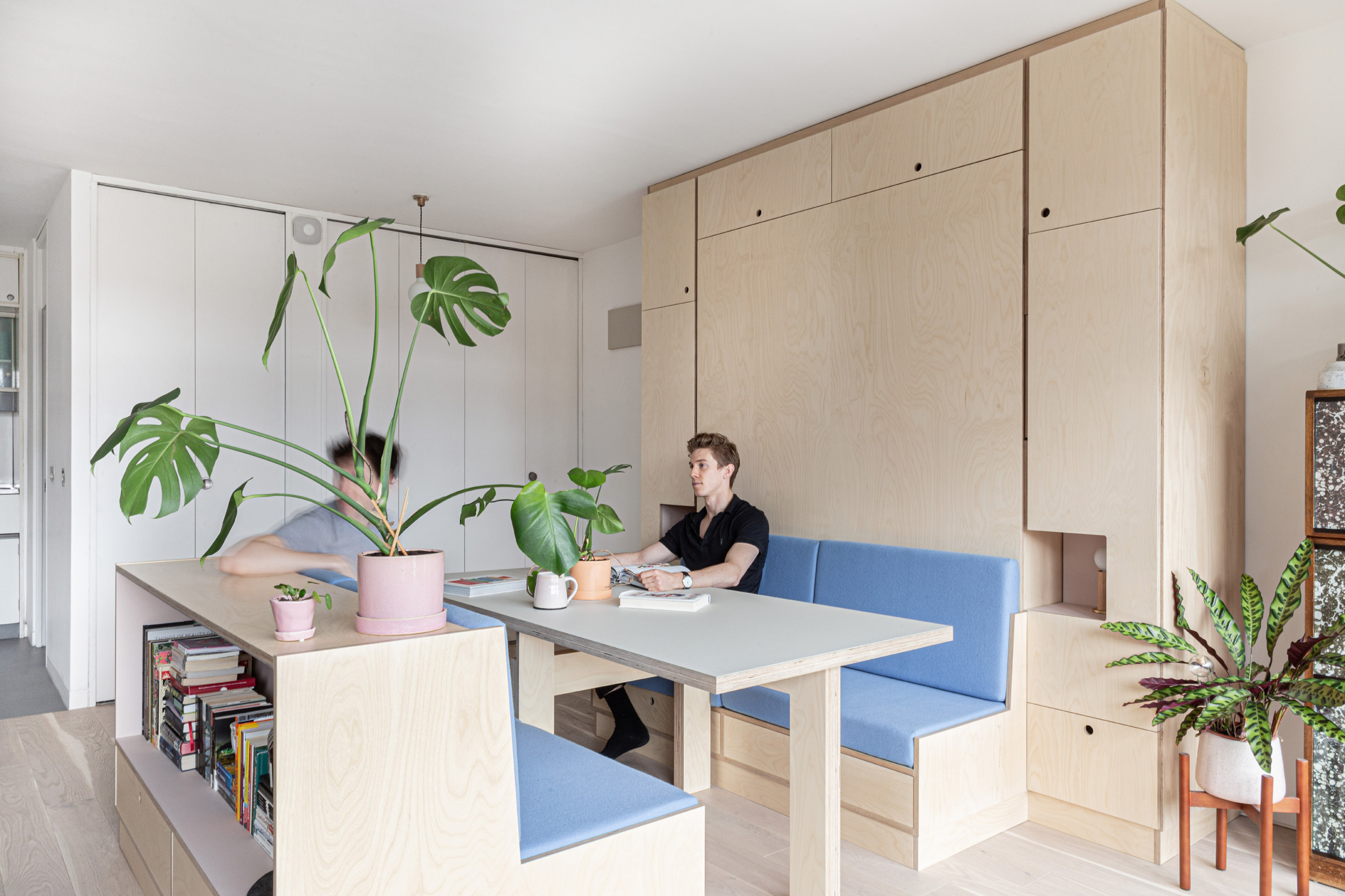 Barbican Dancer's Studio by Intervention Architecture dining table