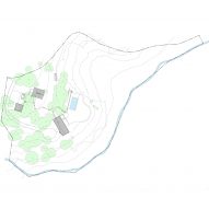 Big Barn by Faulkner Architects Site Plan