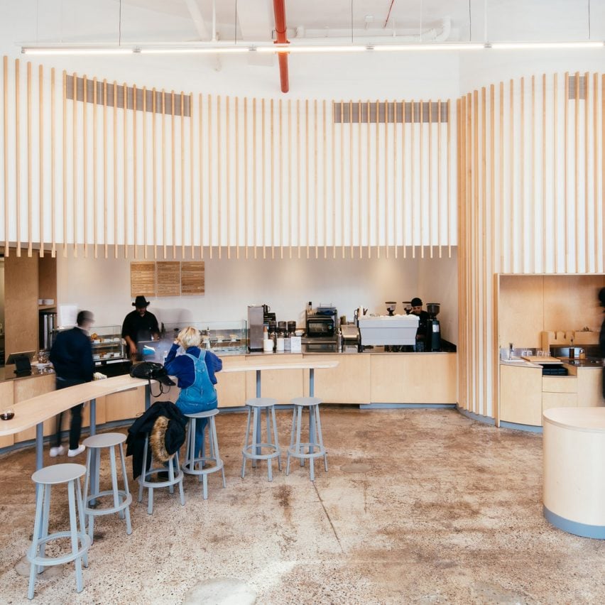 Bohlin Cywinski Jackson touches up its design for Williamsburg's Blue Bottle Coffee