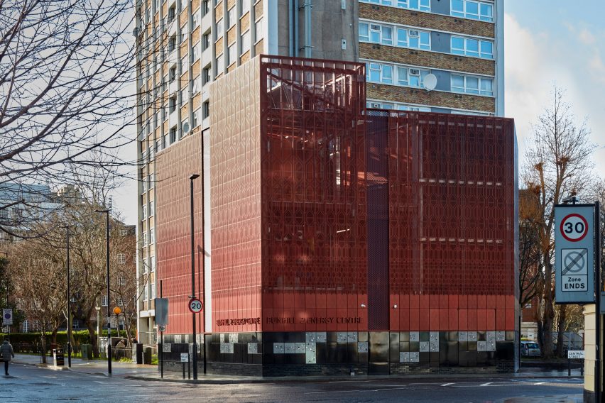 Bunhill 2 Energy Centre in London, UK, designed by Ramboll and Cullinan Studio