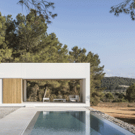 Marià Castelló designs Ibiza retreat formed of five bright white volumes