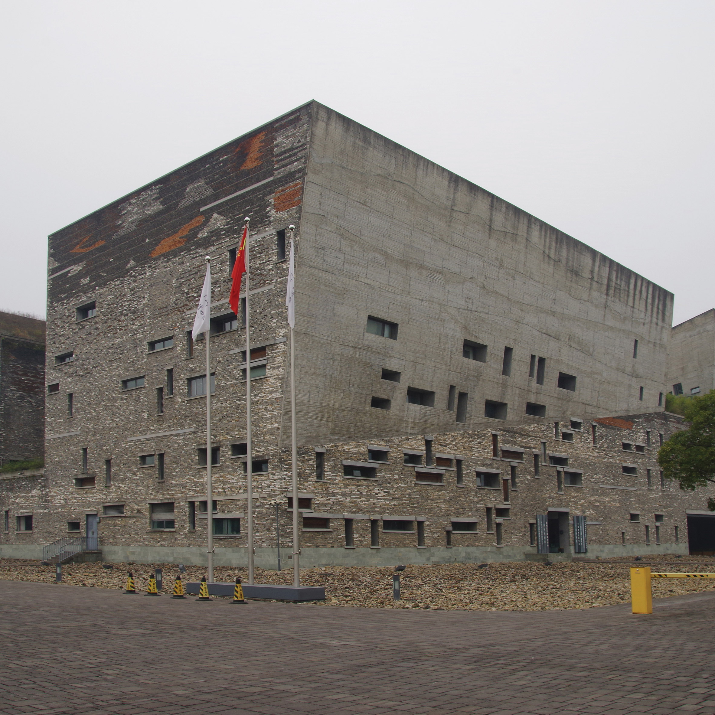 Ningbo History Museum by Amateur Architecture Studio from Chinese Brutalism Today