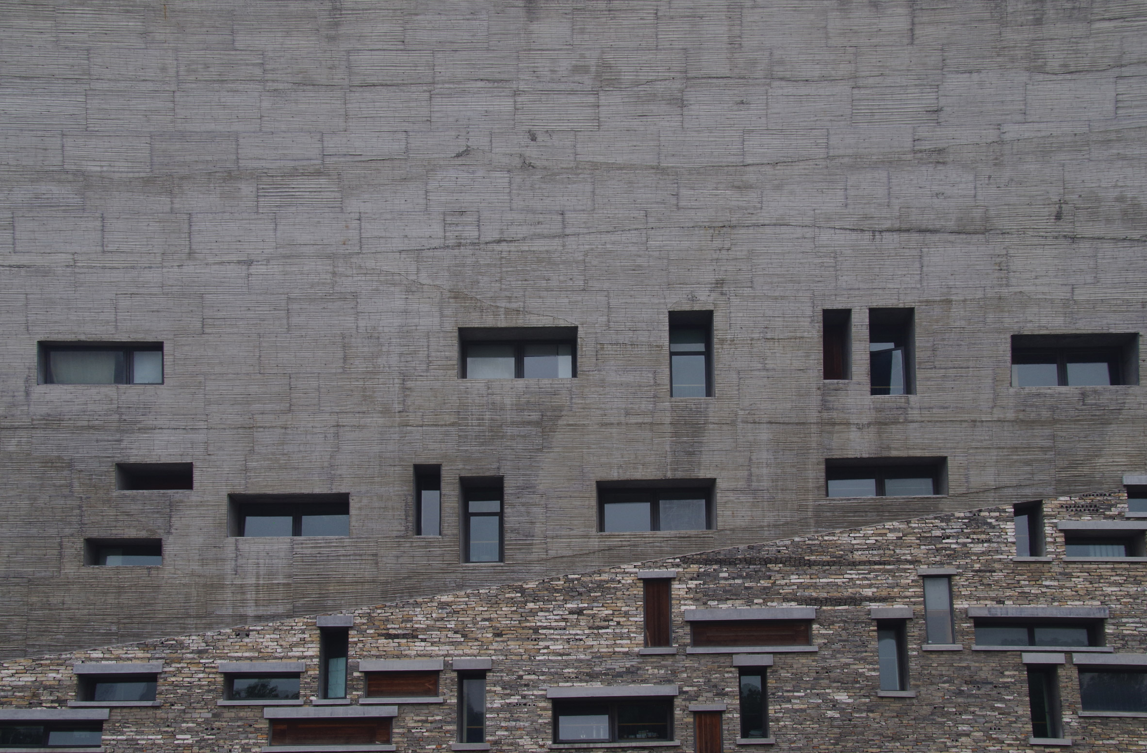 Ningbo History Museum by Amateur Architecture Studio from Chinese Brutalism Today