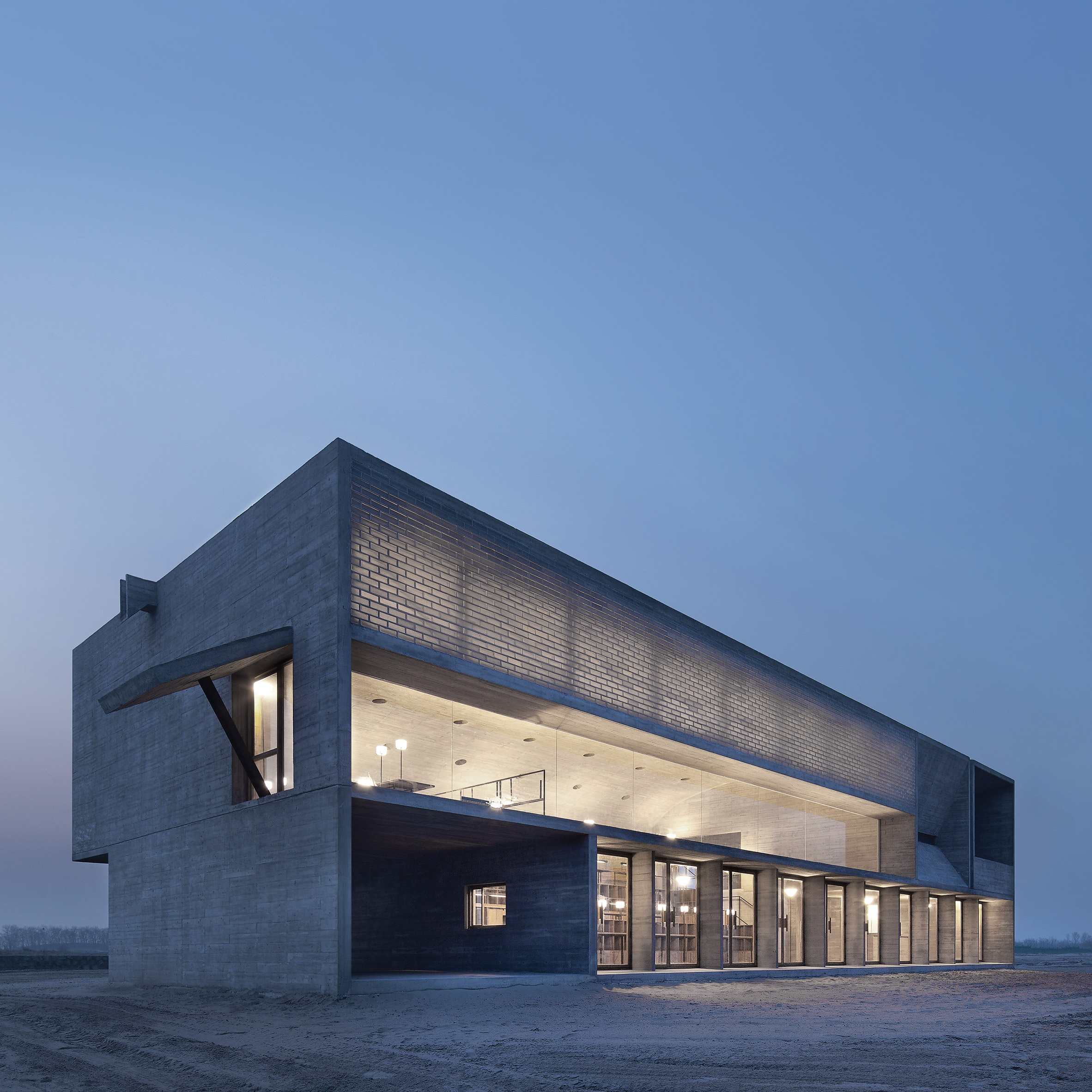 Seashore Library by Vector Architects from Chinese Brutalism Today