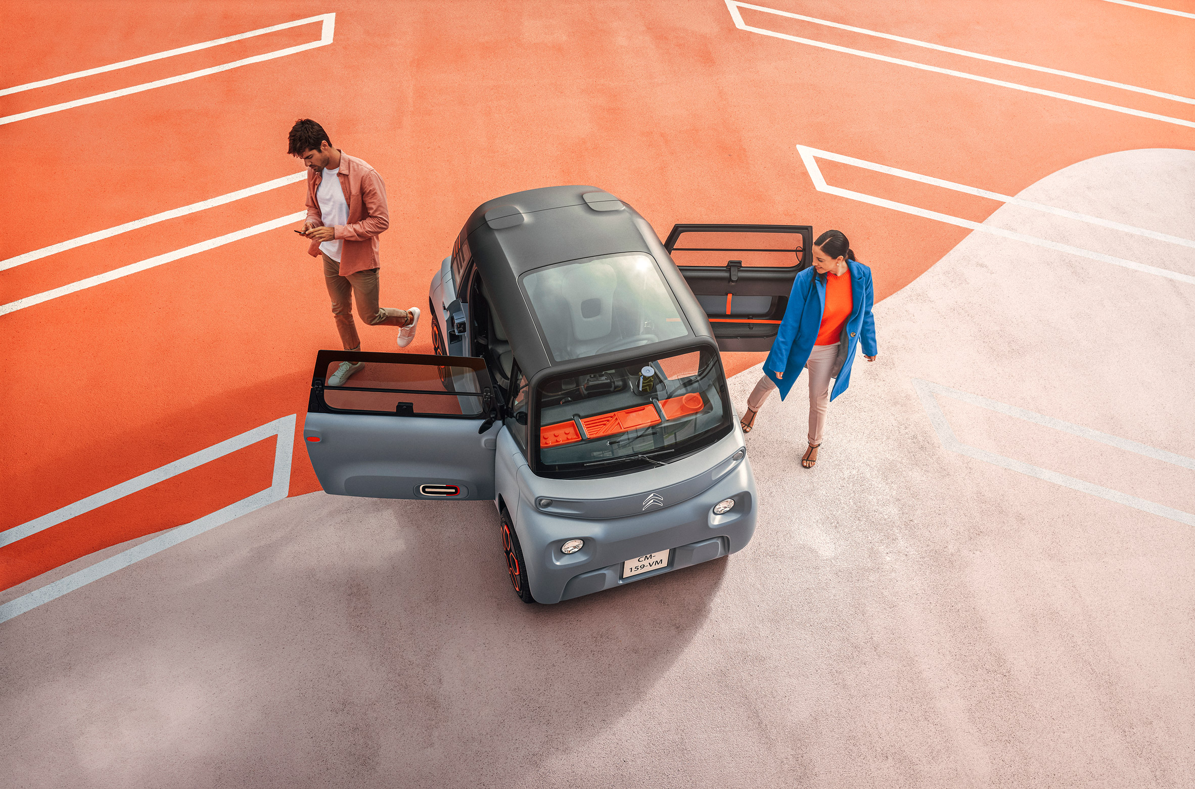 Citroën rolls out accessible-to-all Ami car that works "just like a smartphone"