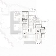 Collywood House by Olson Kundig First Floor Plan