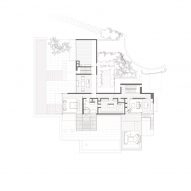 Collywood House by Olson Kundig Second Floor Plan