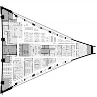 Montreal Olympic Stadium Tower by Provencher Roy Floor Plan