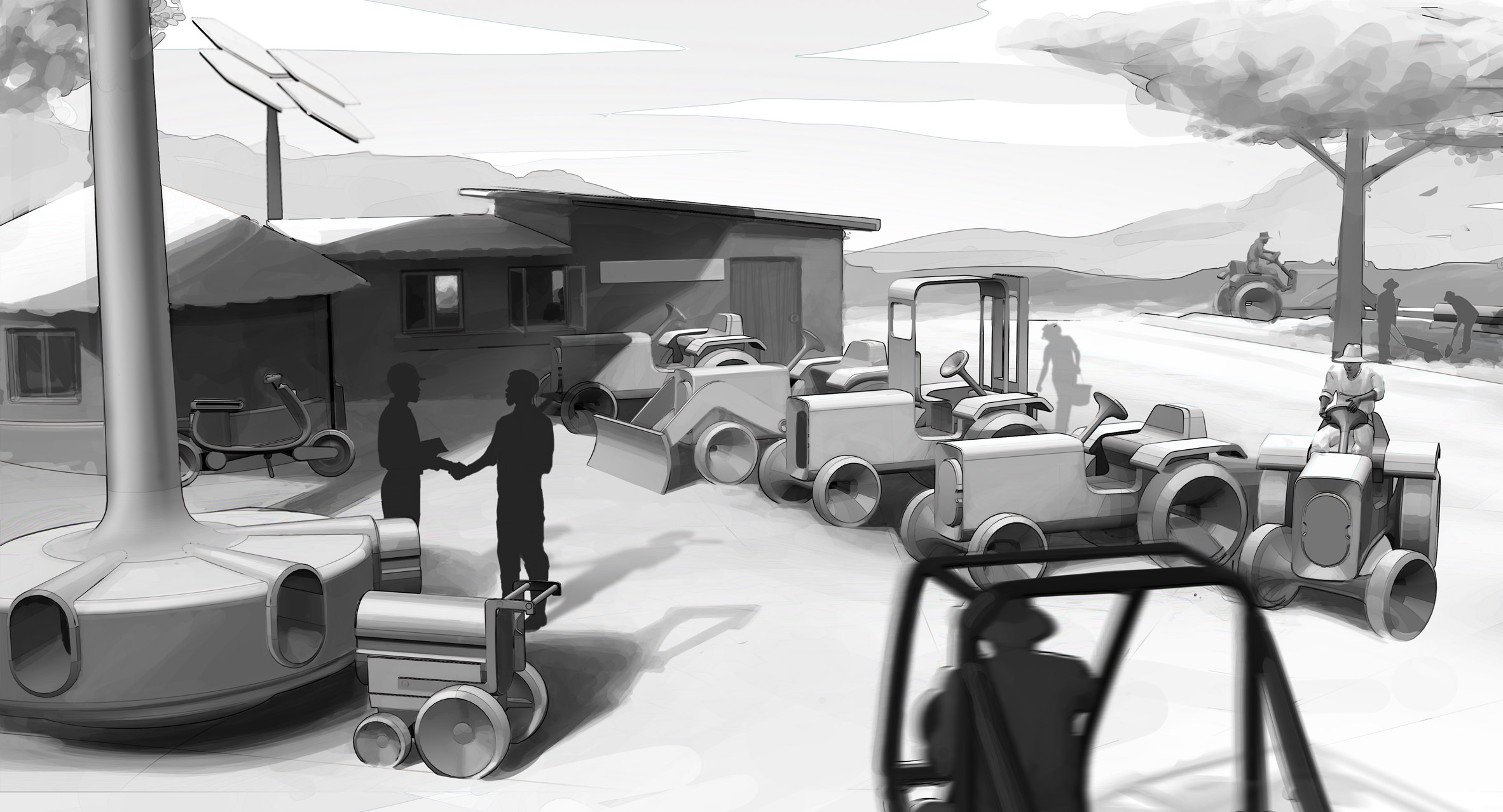 AMO and Volkswagen designing an electric tractor for sub-Saharan Africa