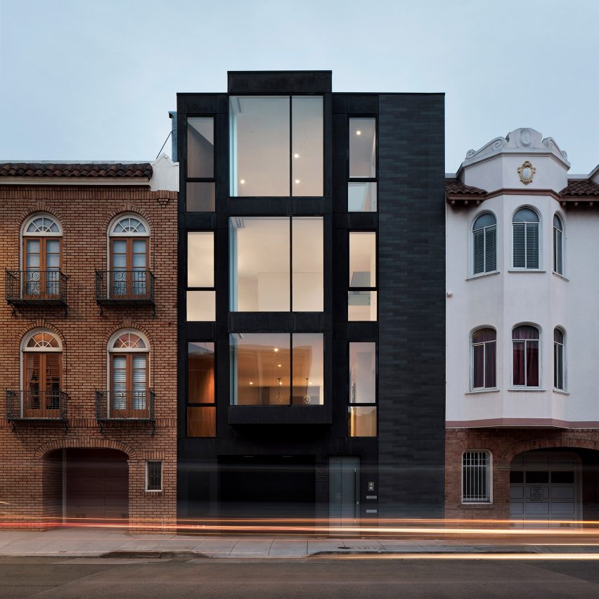 Michael Hennessey creates modern bay windows for San Francisco townhouse