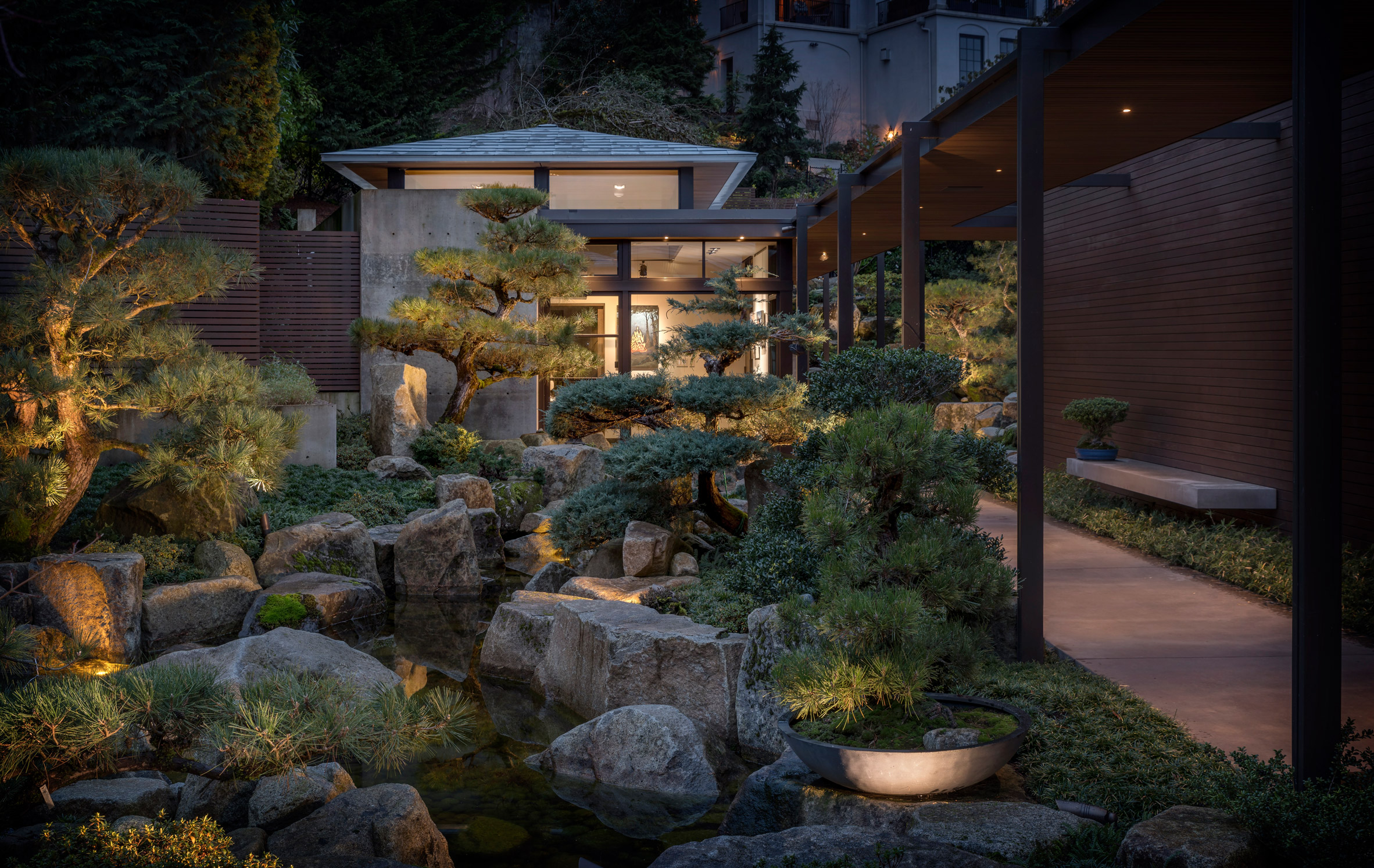 modern japanese garden plan