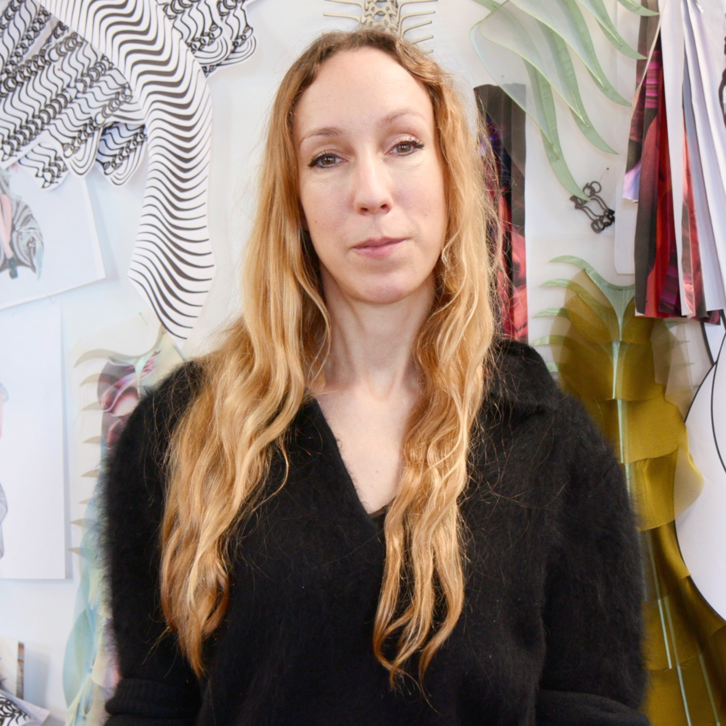 Architectural knowledge is "very useful for material development" in fashion says Iris van Herpen