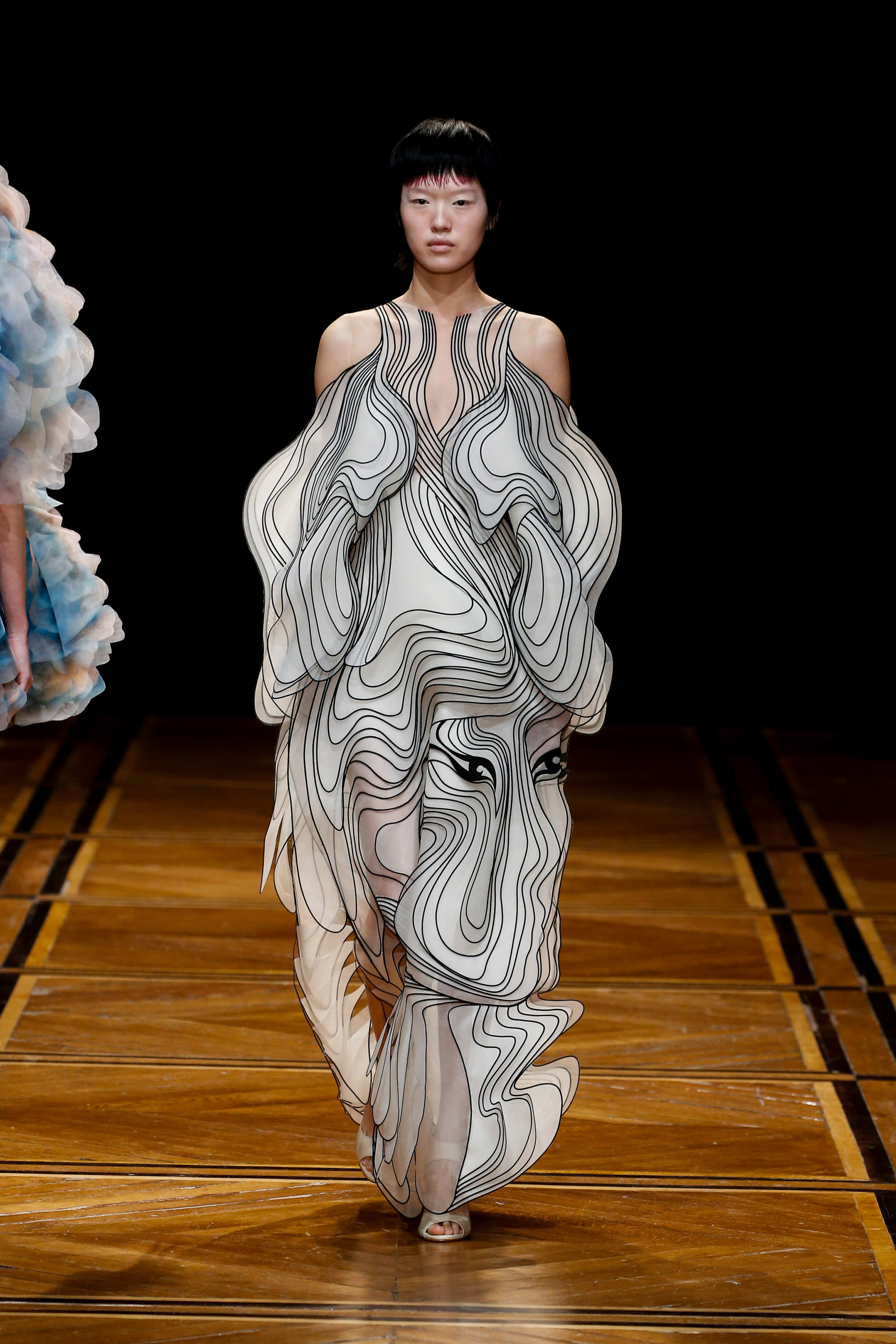 Dutch fashion desinger Iris van Herpen is influenced by nature