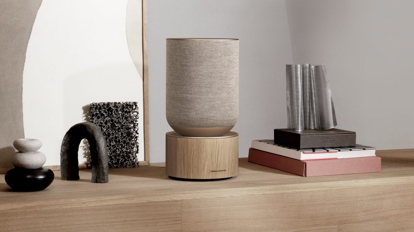 Layer designs Bang & Olufsen speaker that "visually describes how the audio functions"