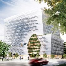 Morphosis unveils 13-storey Lululemon headquarters for Vancouver